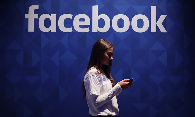 Ilustrácia politickej reklamy na Facebooku, symbolizujúca cielenú politickú komunikáciu na sociálnych sieťach